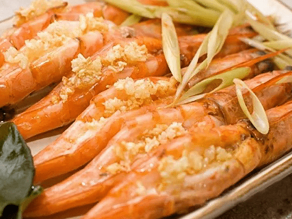 shrimp with lemongrass